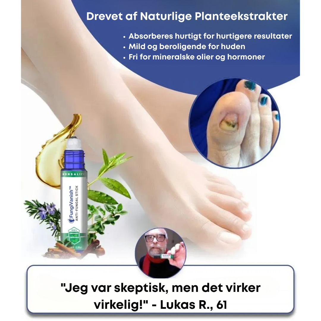 FungiVanish Pro™ | Giv dine negle nyt liv og lad dem skinne igen!