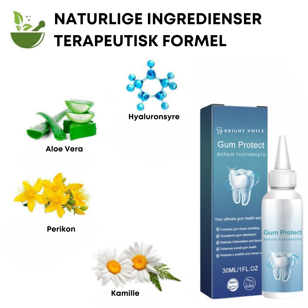 BrightSmile Pro™ | Sig farvel til vigende tandkød, smerter og blødning - genopret tandkødets sundhed på bare 4 dage!