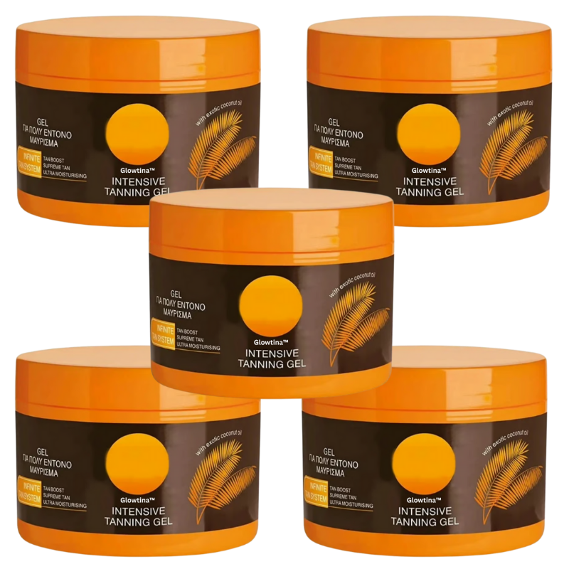Glowtina™ Bruneringsgel | Få en smuk tan 5x hurtigere på kun 30 minutter!