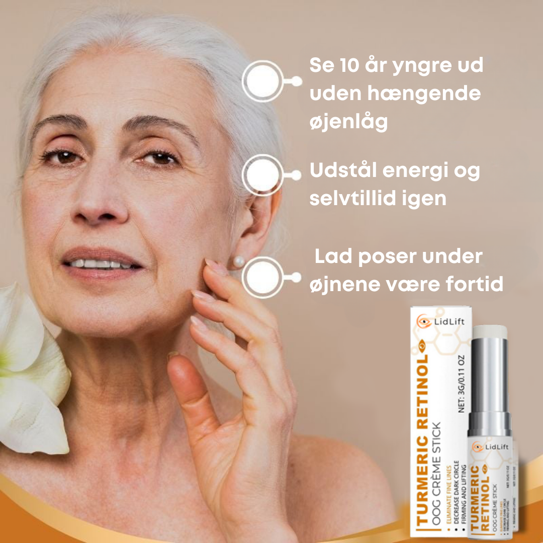 ØjenLøft™ | Øjenlåg Løft Stick | Fjerner Øjenringe & Rynker Med 92% På Kun 2 TIMER!