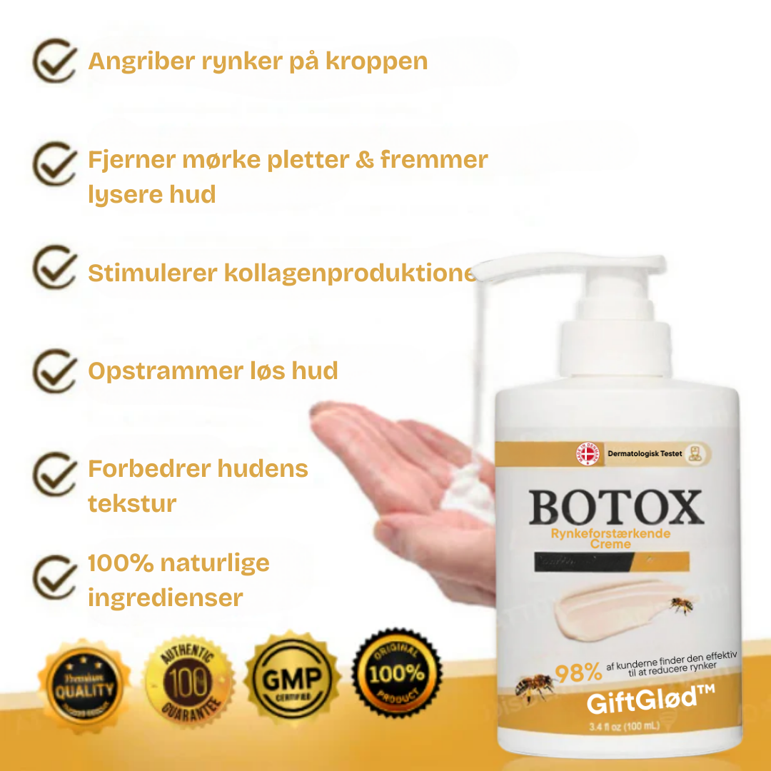 GiftGlød™ | Få en strålende hud med den naturlige kraft fra bi-gift!