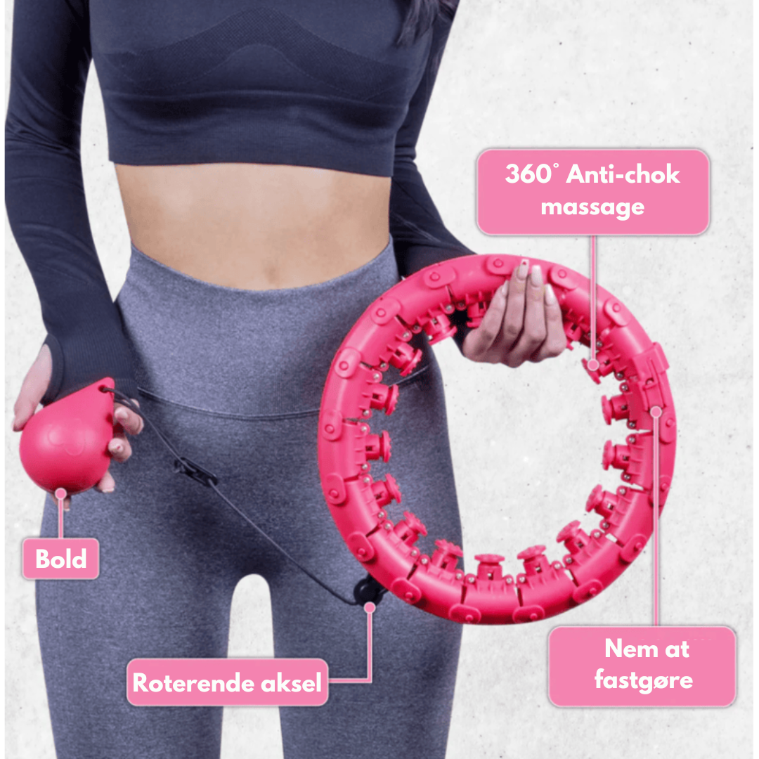 HoopFit Pro™ - Transformér din krop nemt med en stille, hurtigere og sjovere træning, der passer ind i din travle hverdag.