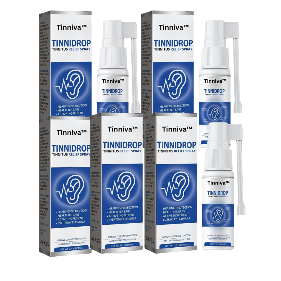 Tinniva™ Ørespray | Hurtig lindring af tinnitus på kun 7 dage