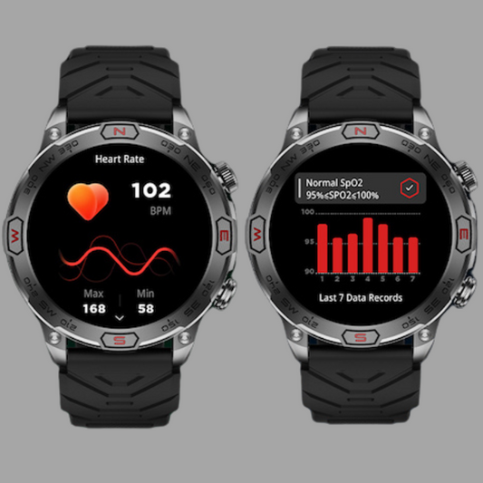 Smartwatch Pioneer™ | Hold styr på dit helbred med stil!