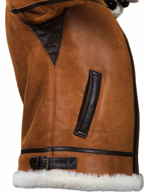 Vanguard™ - Elegant Läder Vinterjacka