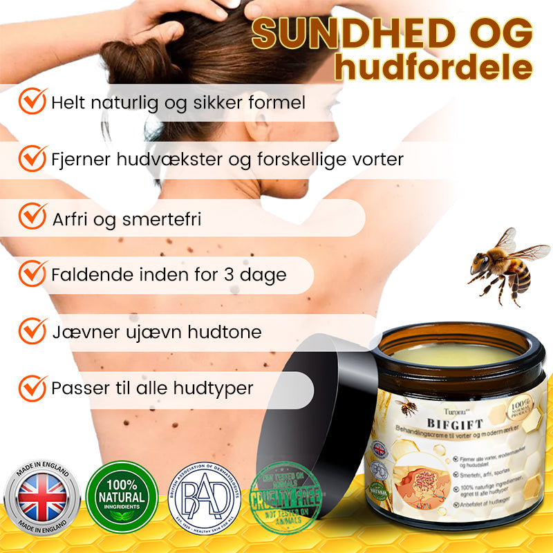 Apivita™ Bikemadsmiddel Behandling Creme - Farvel til hudimperfektioner – Hej til glattere, klarere hud!