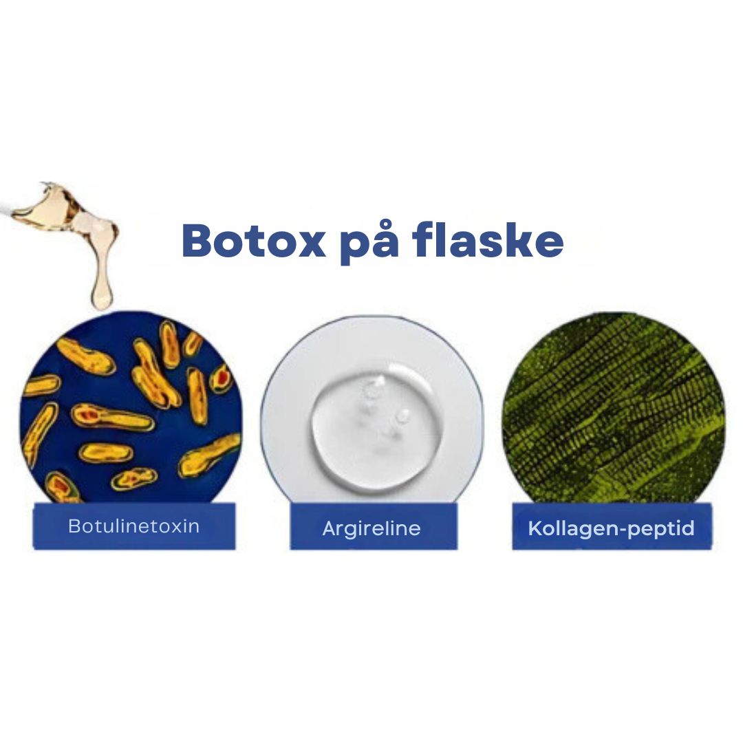 GlowLift™ | Fjern rynker og få en strålende, ungdommelig hud med vores Botox-ansigtsserum – stimulerer cellefornyelse og vender alderen uden nåle