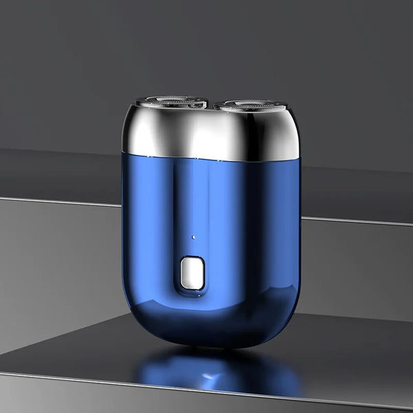SkægSwift™ Ny opgraderet USB-minishaver, genopladelig, vandtæt, kompakt elektrisk barbermaskine til hjemmet, bilen og rejsen.