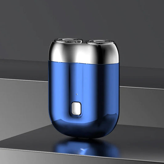 SkægSwift™ Ny opgraderet USB-minishaver, genopladelig, vandtæt, kompakt elektrisk barbermaskine til hjemmet, bilen og rejsen.