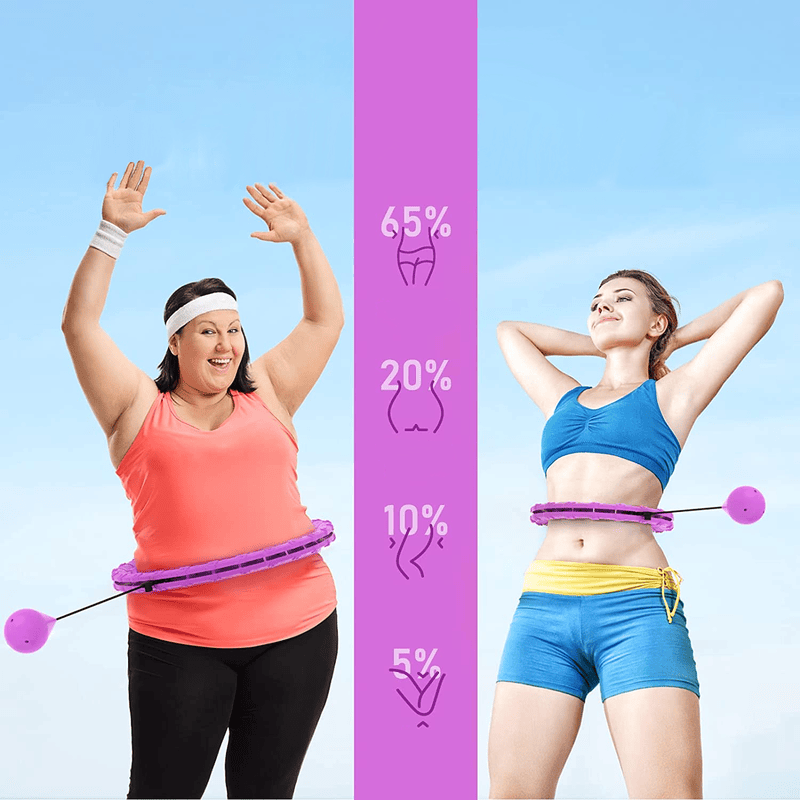 HoopFit Pro™ - Transformér din krop nemt med en stille, hurtigere og sjovere træning, der passer ind i din travle hverdag.