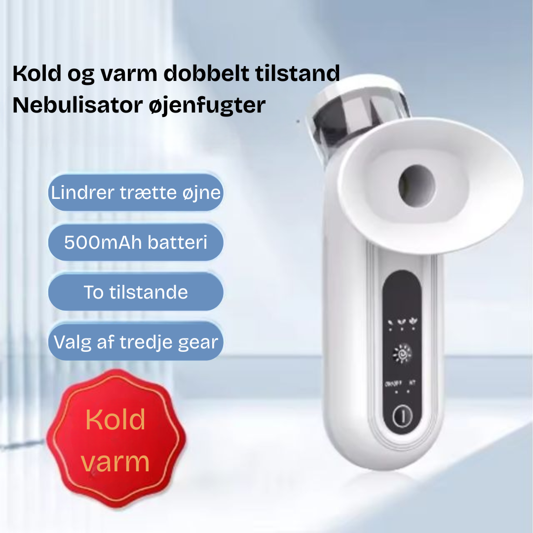 DampSyn Pro™ | Slip for tørre øjne med damp – hurtig, blid og effektiv lindring!