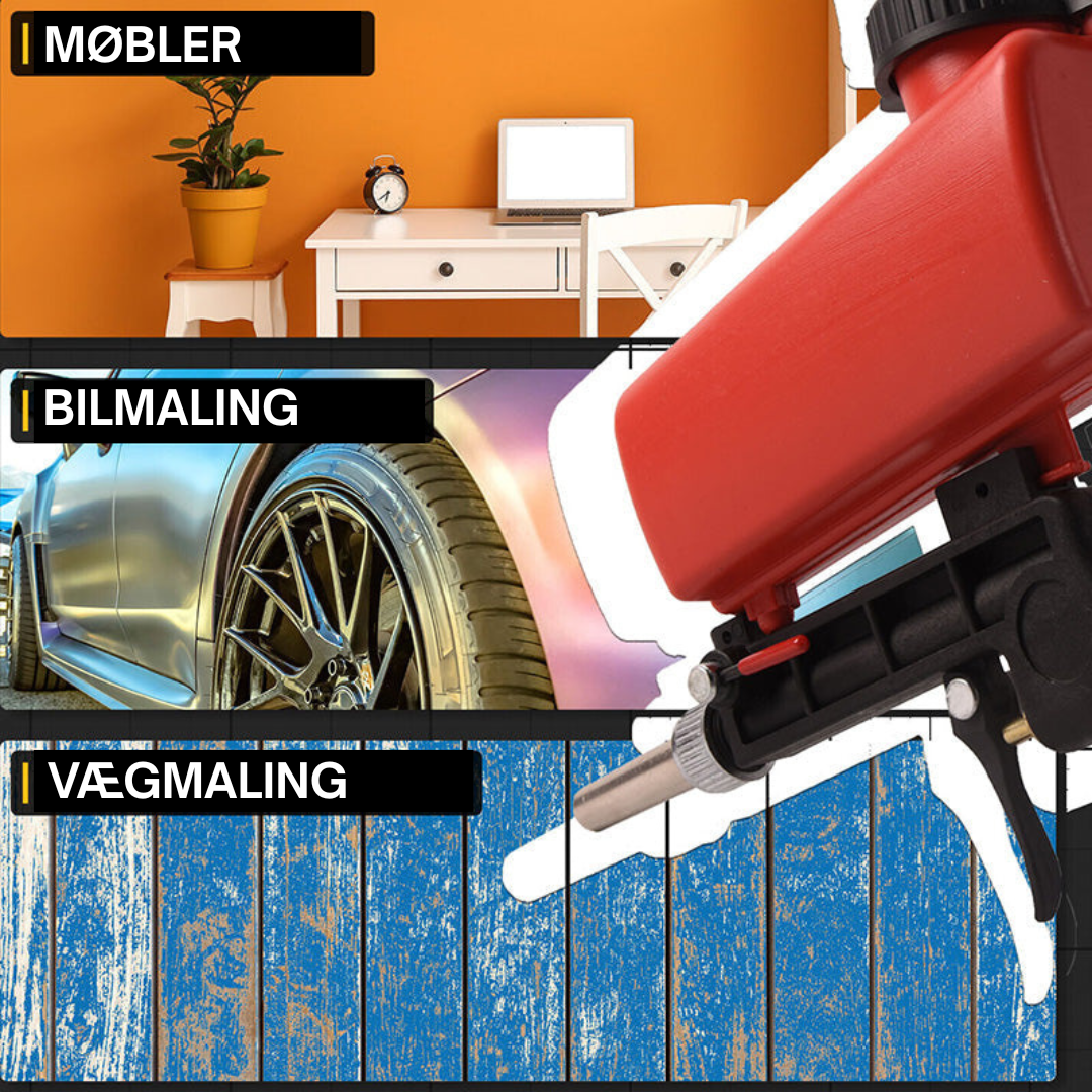 BlæsRens Max™ | Præcis rensning, uden besvær. Tag den med dig!
