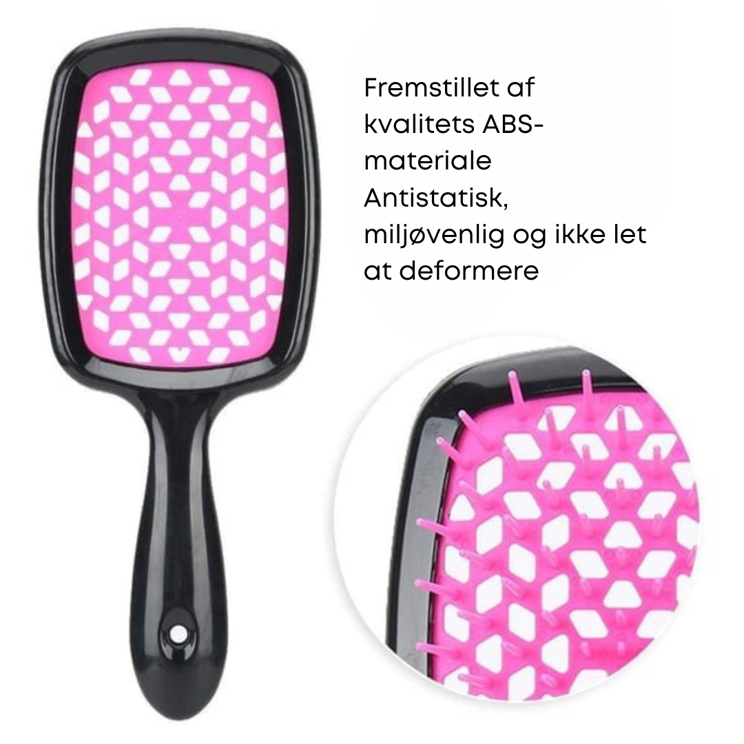 SmoothEase™ Detangling Børste | Den ultimative løsning til nem og hurtig hårstyling!"