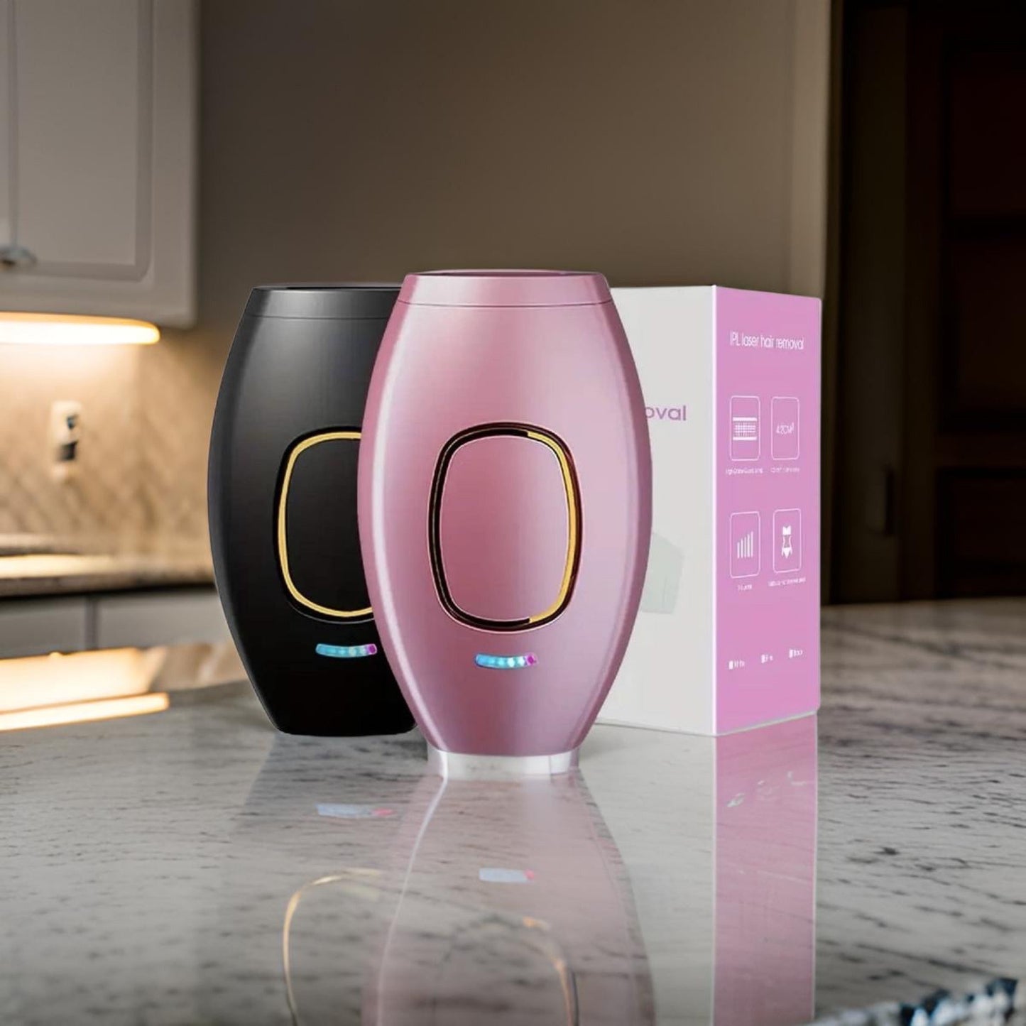 SkinLuxe IPL V2 Pro™ | Få glat og hårfri hud uden smerte og dyre behandlinger – oplev den professionelle IPL-teknologi hjemme!