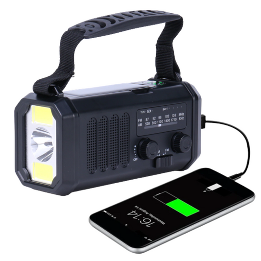 PowerGuard™ 10K – Den Ultimative Nødradio med 10 000 mAh Batteri