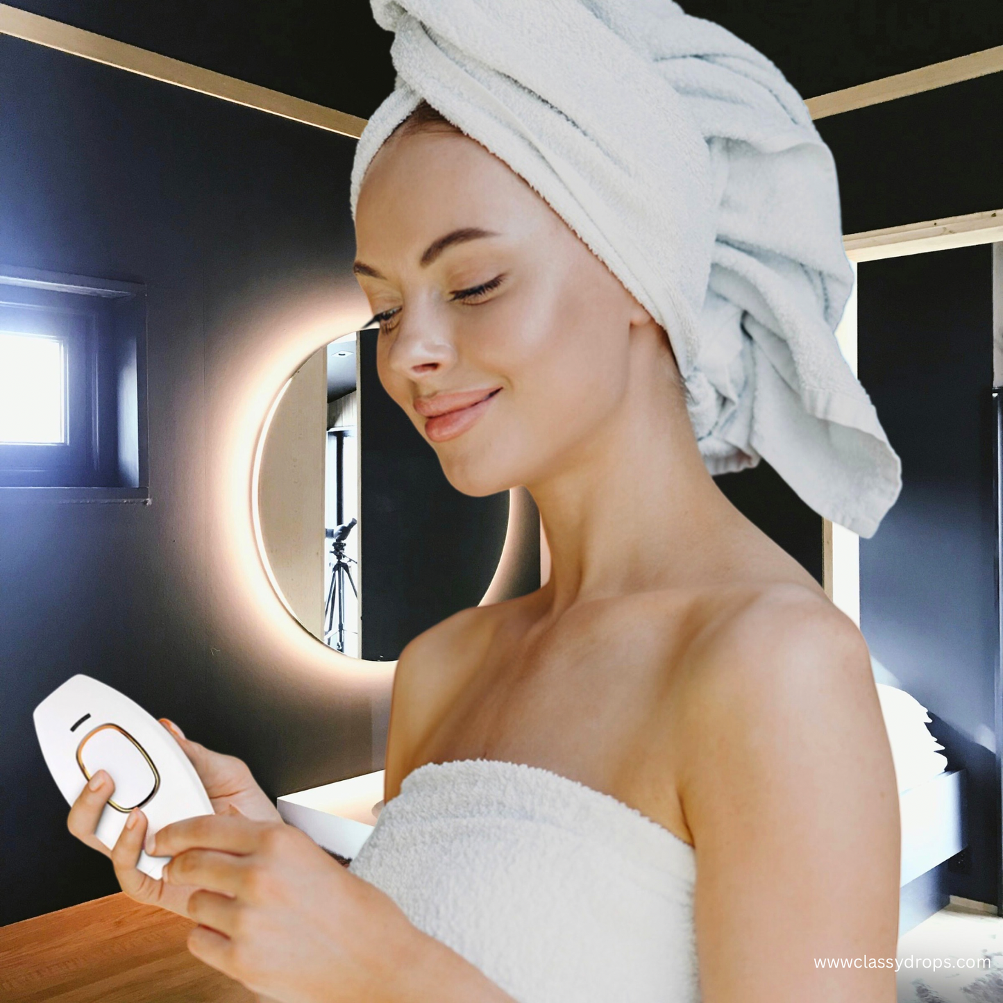 SkinLuxe IPL V2 Pro™ | Få glat og hårfri hud uden smerte og dyre behandlinger – oplev den professionelle IPL-teknologi hjemme!