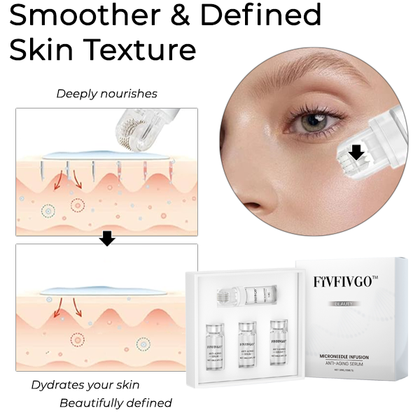 FivFivGo v2 Pro™ Microneedling - siger farvel til rynker og fine linjer, og hej til fast, strålende hud!