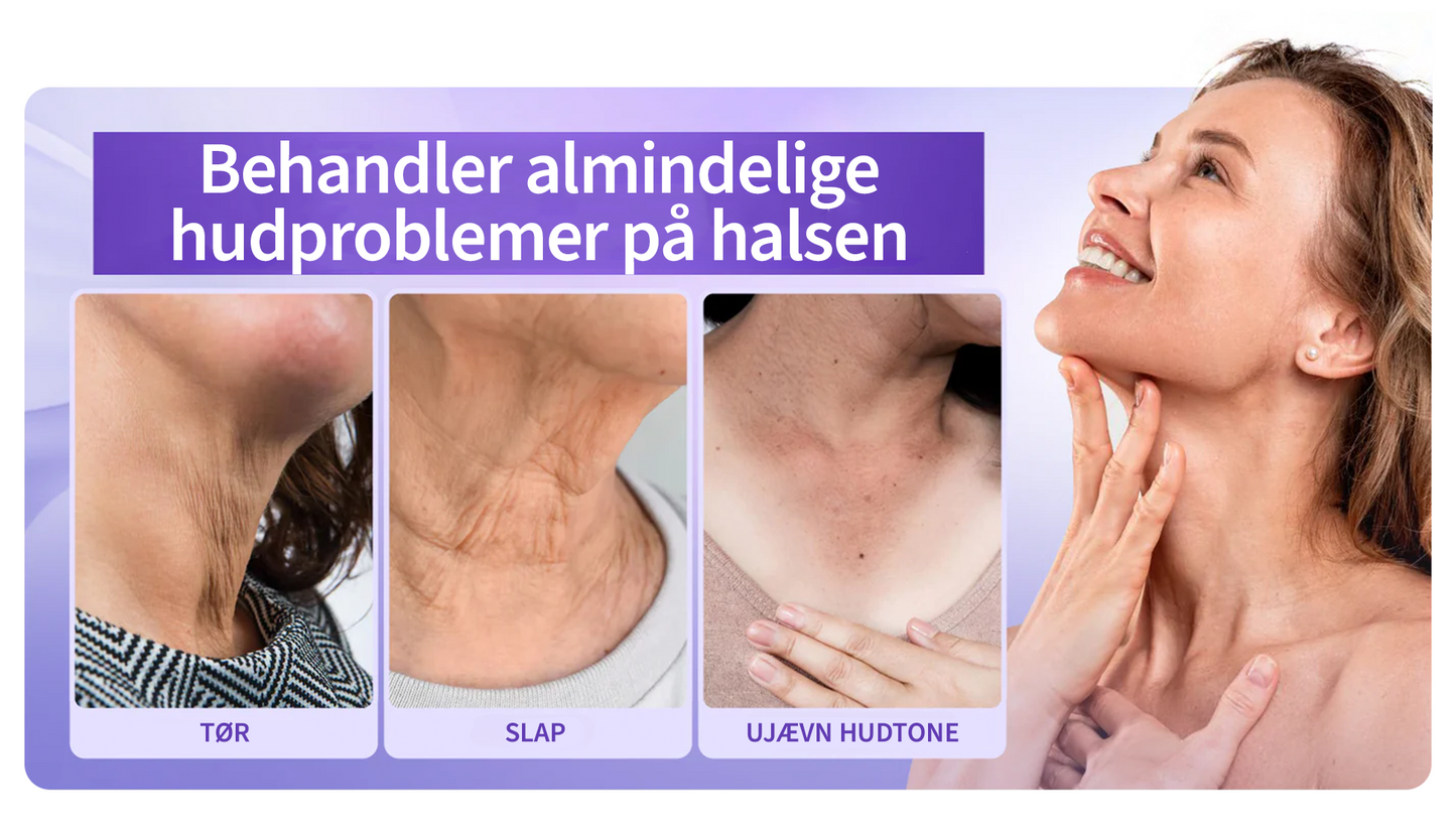 NeckLift™ | Opnå en fastere, glattere hals på få dage – forvandl din hud med naturlige ingredienser!
