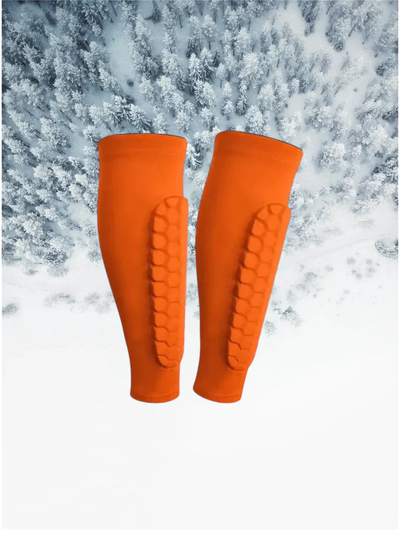 SkiShield Comfort Pro™ | Sig farvel til ømme ben – oplev komfort hele dagen på pisterne!