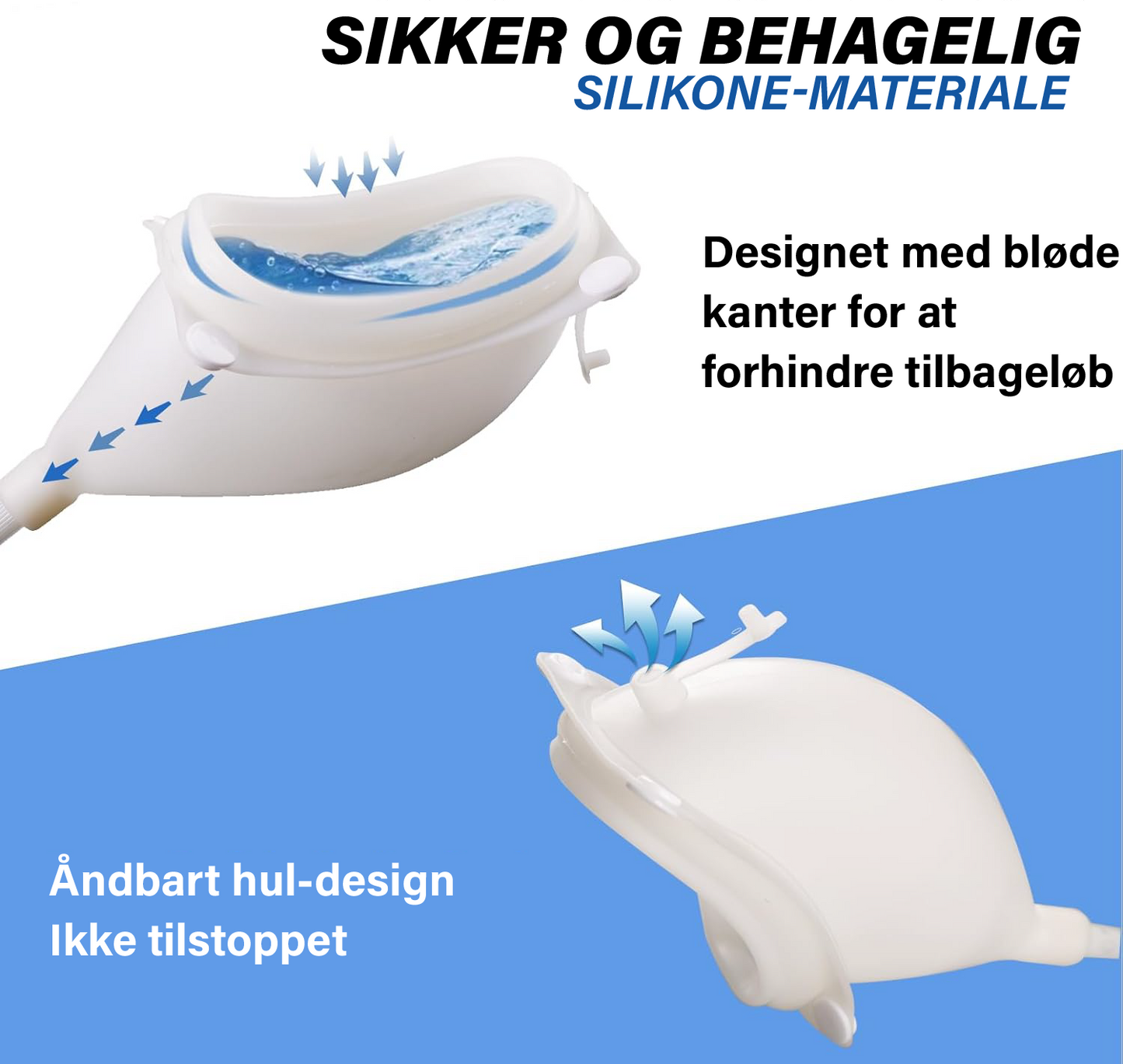 UrinGuard™ | Hold dig tør, mobil og uafhængig med vores lækagesikre, genanvendelige bærbare urinpose – den perfekte løsning for frihed uden besvær.
