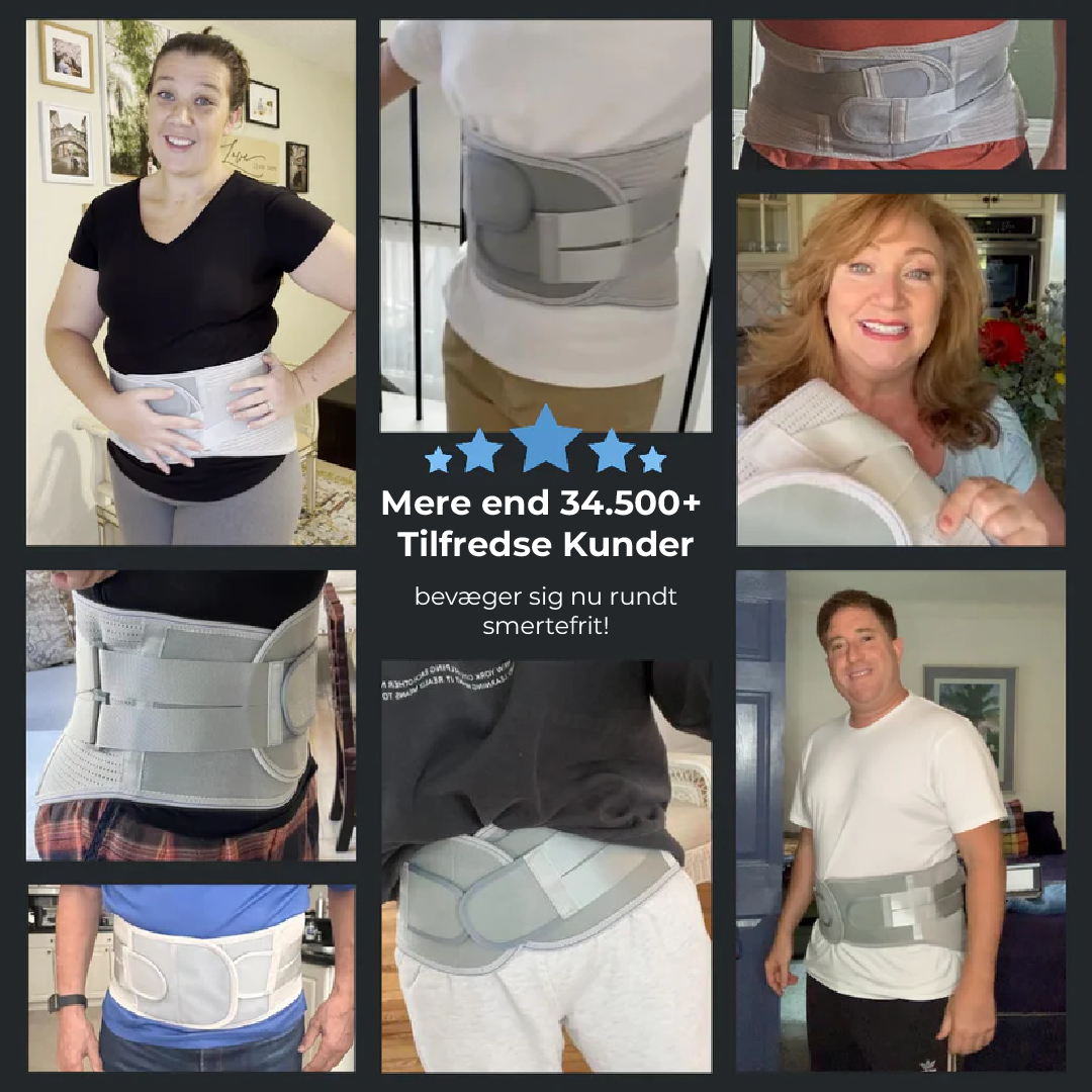 FlexiRelief Pro™ | Opnå smertelindring og genopret din kropsholdning – din løsning mod lændesmerter og iskias!