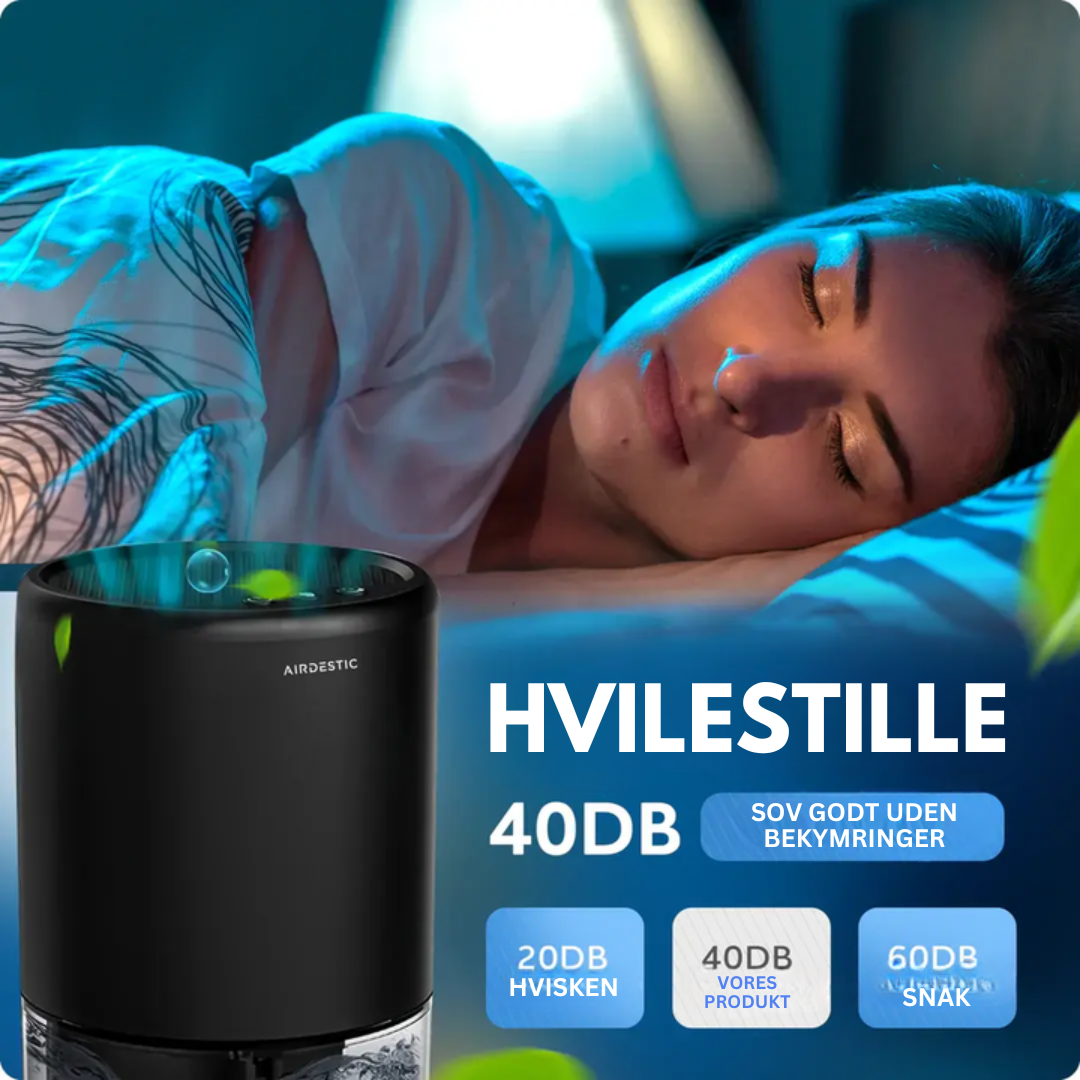 HyperWave Affugter™ | Sig farvel til skimmelsvamp – den smarte løsning for tør og sund luft!