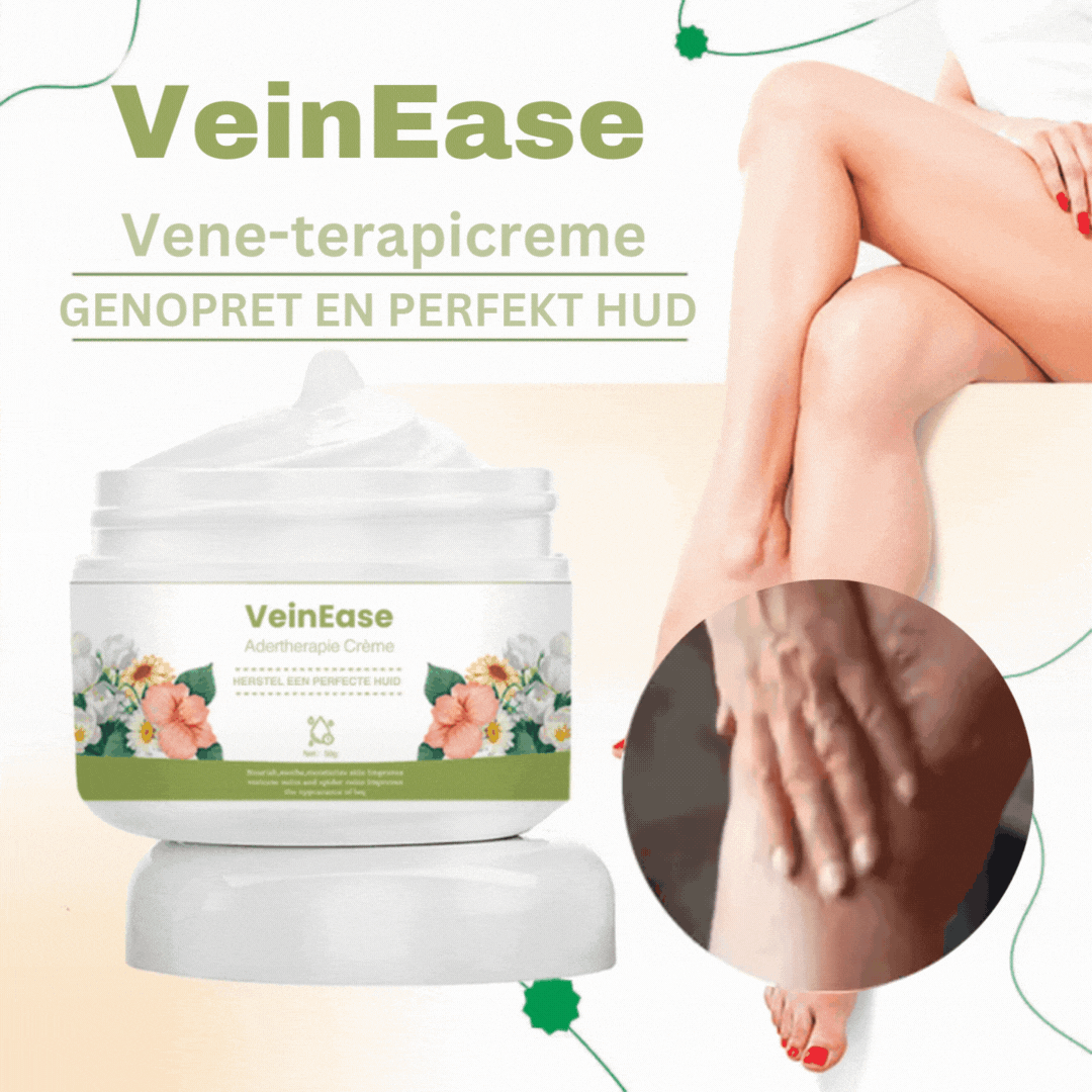 VeinEase Pro™ | Sig farvel til åreknuder og hævelser - få glatte, selvsikre ben på bare 2-4 uger