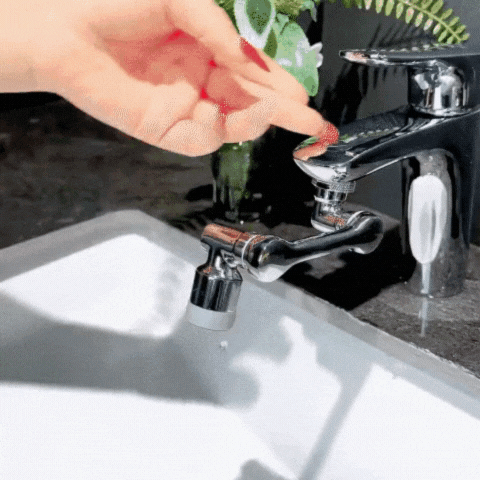 HydroFlow 1080° |  Sig farvel til stive vandhaner – nyd en glidende, nem rotation!
