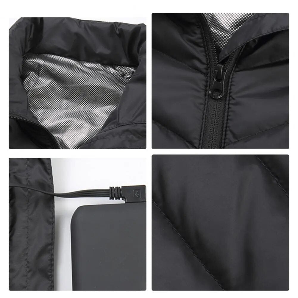 Nordvärme™ BodyWarmer - Fryser du? Ta med värmen överallt med vår uppvärmda väst!