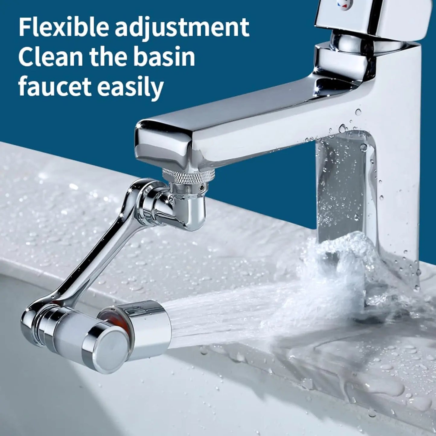 HydroFlow 1080° |  Sig farvel til stive vandhaner – nyd en glidende, nem rotation!