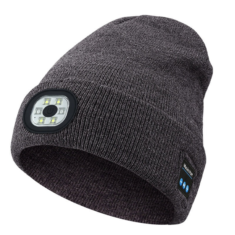 Aether™ MultiBeanie - Multifunktionelt LED-lys og varm Bluetooth-kasket
