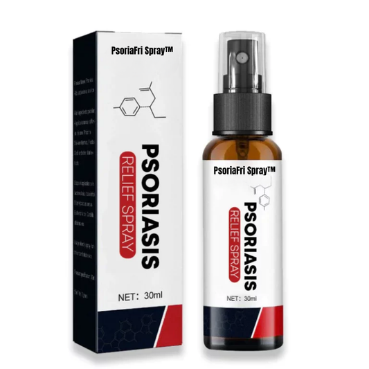 PsoriaFri Spray™ | Tag kontrol over din psoriasis. Hurtig og nem lindring med spray!