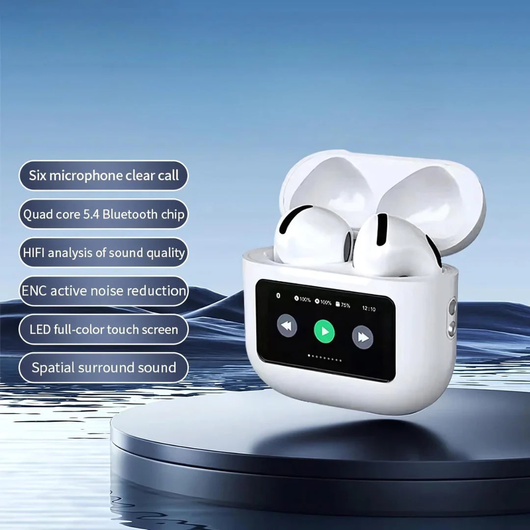 SmartPods Max | Kristallklart ljud, oändlig batteritid, och touchkontroll i varje ögonblick!