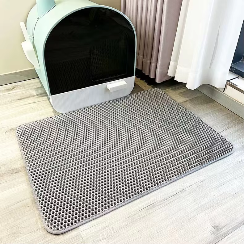 PoteRen Måtte™ | Sig farvel til sand på gulvet! Hold dit hjem rent og din kat glad.