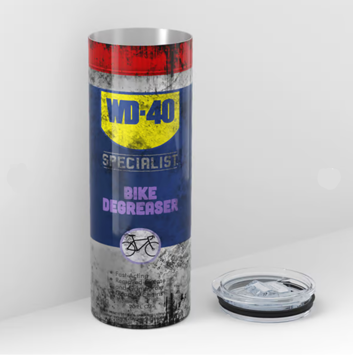 DirtyMug - WD-40-inspireret Dirty Mug i rustfrit stål