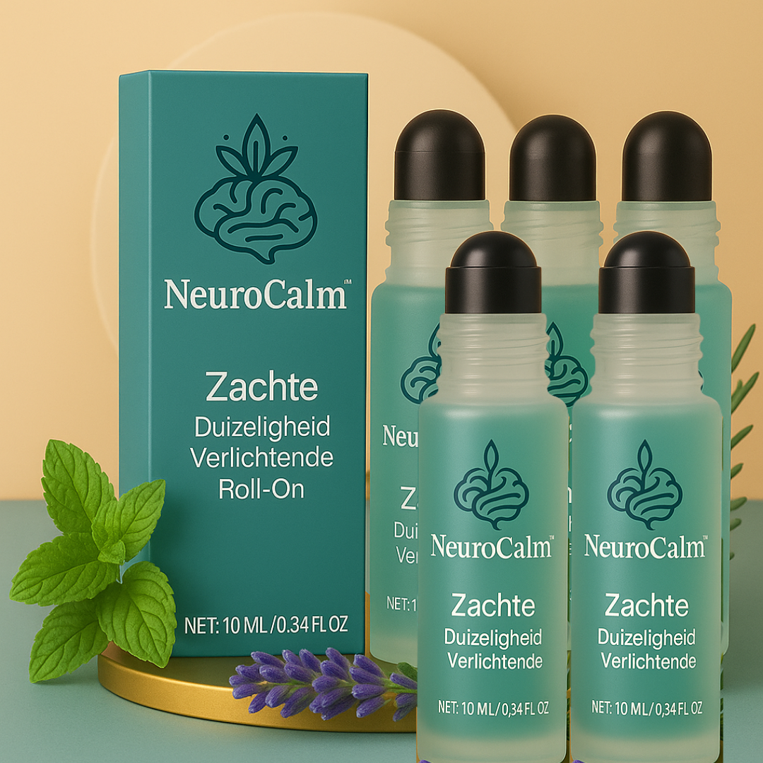 NeuroCalm Pro™ Roll-On | Lindrer hovedpine med 87% på bare 30 minutter