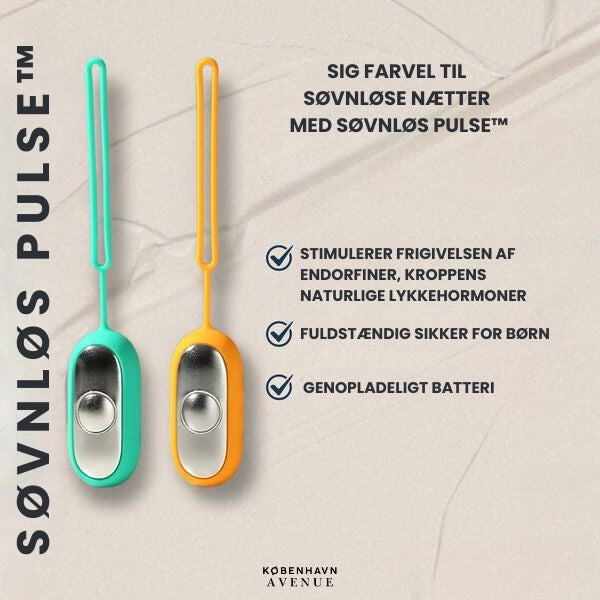 SøvnLøs Pulse™ - Sig farvel til søvnløse nætter!