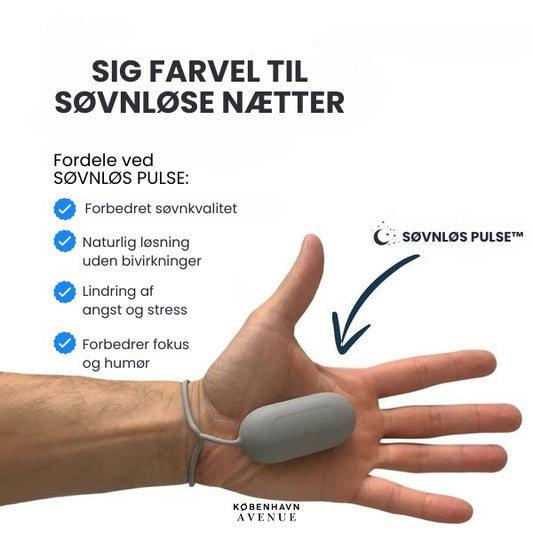 SøvnLøs Pulse™ - Sig farvel til søvnløse nætter!