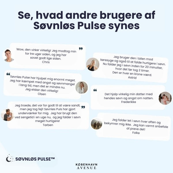 SøvnLøs Pulse™ - Sig farvel til søvnløse nætter!