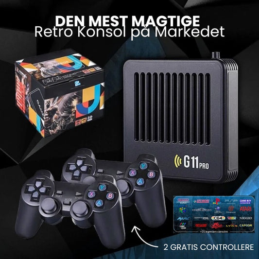 GameBox Pro™ Retro G11 Pro | Tilbage til de gode gamle dage