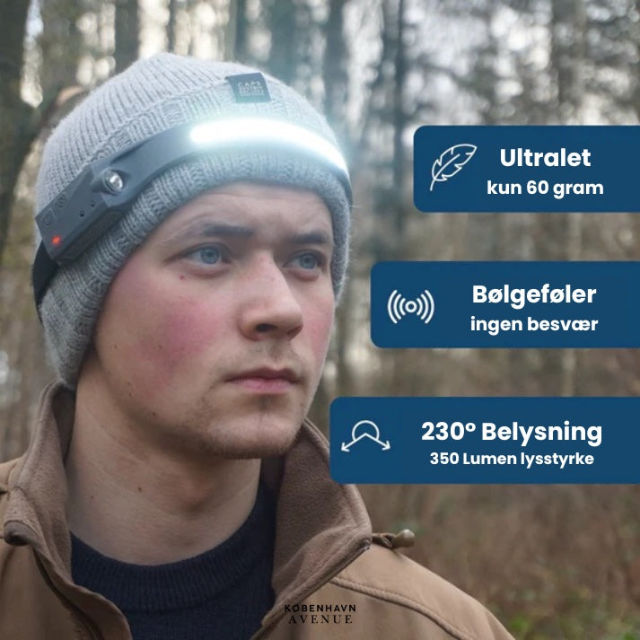 OutdoorGlow™ Pandelampe - Lys din vej, selv i regn og mørke!