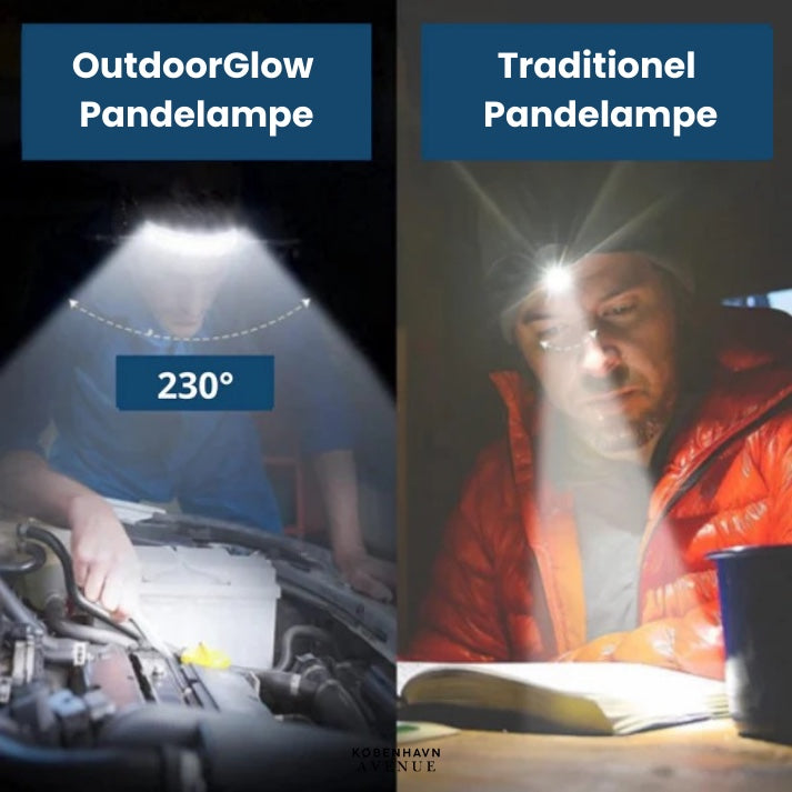 OutdoorGlow™ Pandelampe - Lys din vej, selv i regn og mørke!