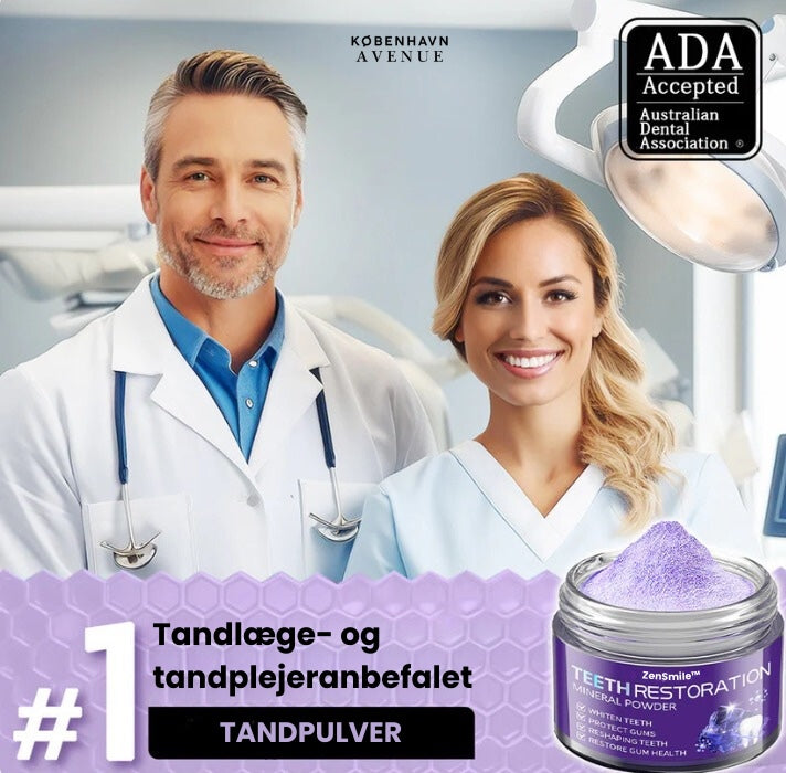 ZenSmile™  - Restaurer dine tænder, frisk ånde, stærkere tandkød – alt i én scoop!