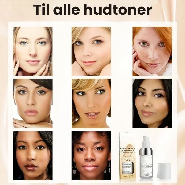 SkinSync Foundation™ - Bedste farveskiftende foundation til moden hud