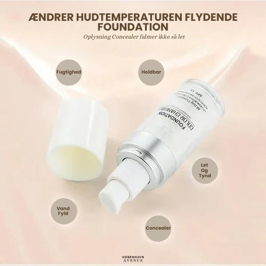 SkinSync Foundation™ - Bedste farveskiftende foundation til moden hud
