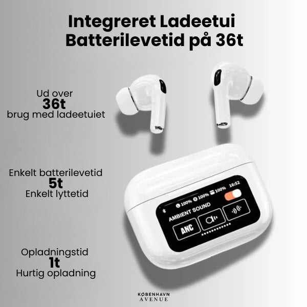 SmartPods Max | Kristallklart ljud, oändlig batteritid, och touchkontroll i varje ögonblick!