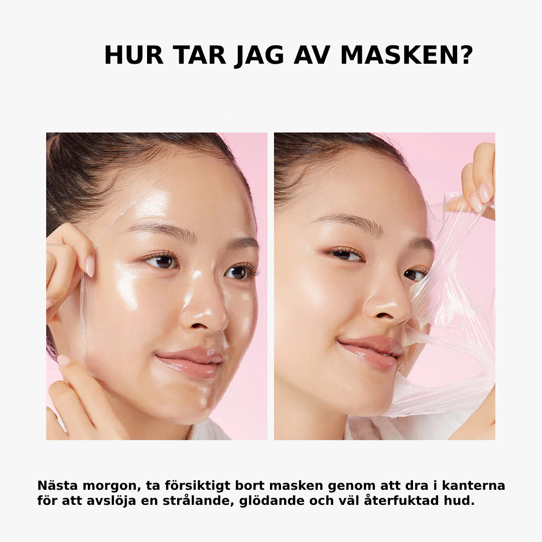 Søvn & Glød Collagen Maske™ - Vakna upp till en strålande, föryngrad hud - medan du sover!