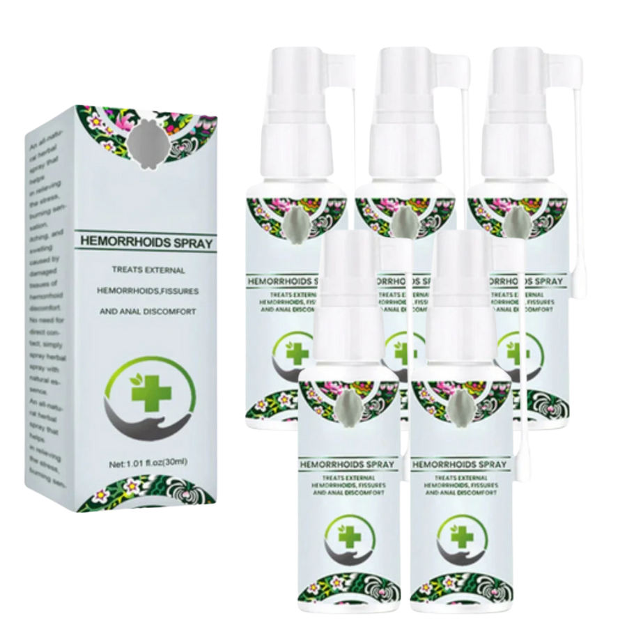 Rectivia™ Hæmoridespray | Øjeblikkelig lindring af hæmoridesmerter på bare 1 dag!