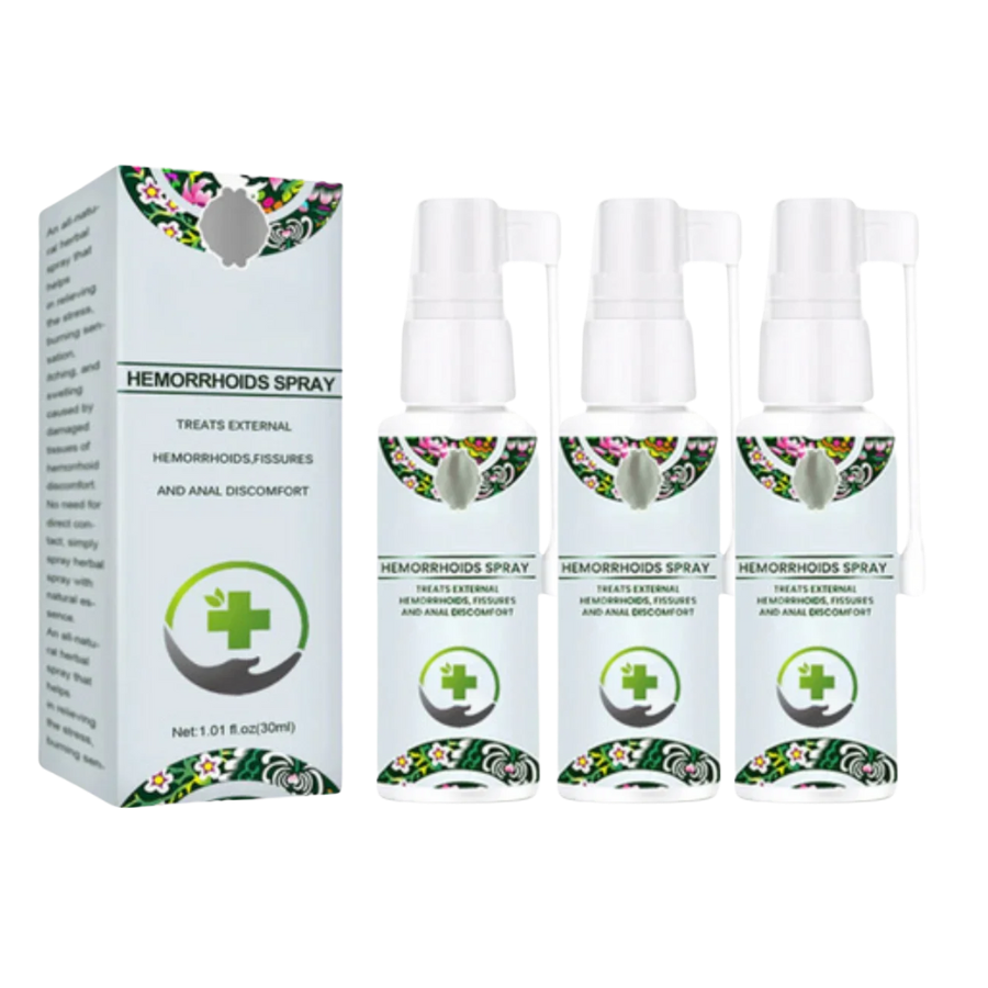 Rectivia™ Hæmoridespray | Øjeblikkelig lindring af hæmoridesmerter på bare 1 dag!