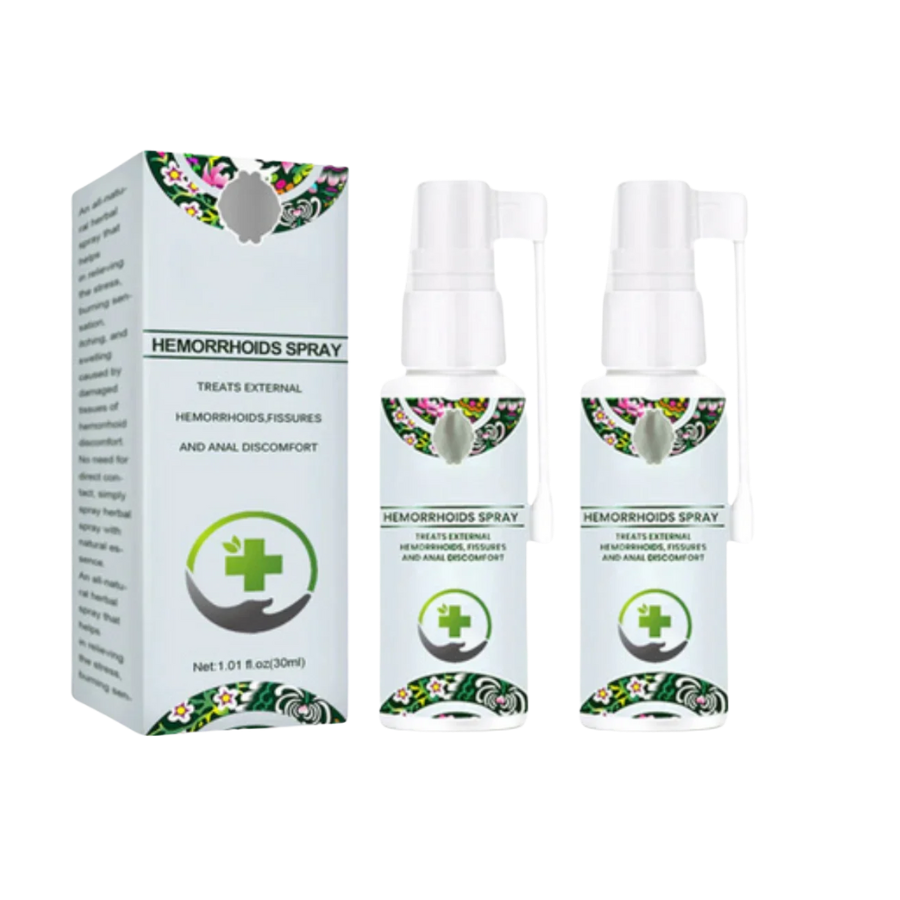 Rectivia™ Hæmoridespray | Øjeblikkelig lindring af hæmoridesmerter på bare 1 dag!